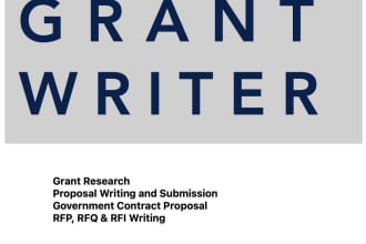 write nonprofit grant proposal and fundraising campaign