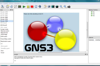 do cisco packet tracer, gns3 labs and eve ng projects
