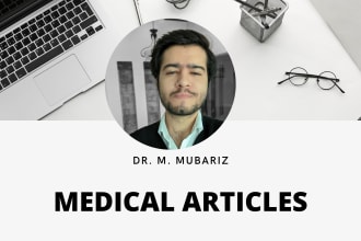 write high quality medical articles