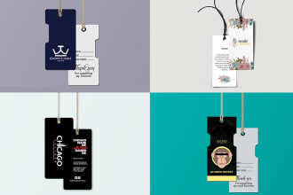 do hang tag design or clothing tag design for your brand