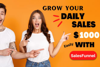 create your a high converting sales funnel in clickfunnel landingpage