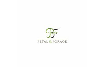 design an evocative petal and forage  logo