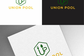 provide a high quality pool and spa logo for you