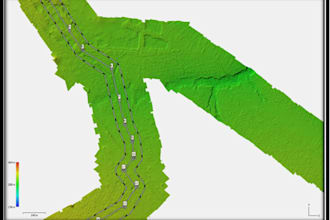 create digital elevation model, terrain model from lidar, drone images