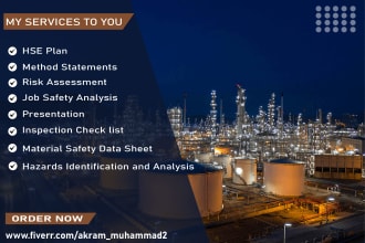 prepare occupational health and safety ms, ptw, jsa, msds