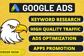 professionally setup and manage your google search ads ad words PPC campaigns