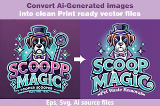 create ai generated images into vector files