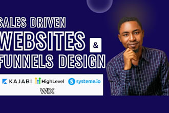 do sales funnel in gohighlevel, systeme io, thrivecart, website on wix