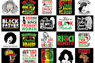 make custom african american character t shirt and black history t shirt design