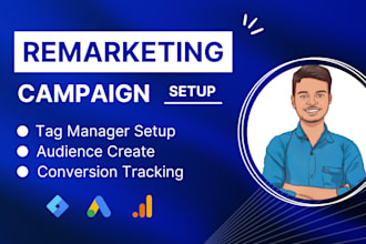 setup google dynamic remarketing display ads campaign retargeting and management