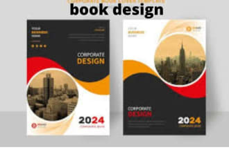 design book cover ,magazines booklets on budgets