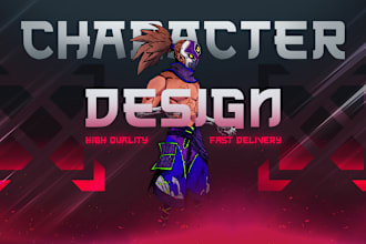design the perfect stylized 2d game characters art