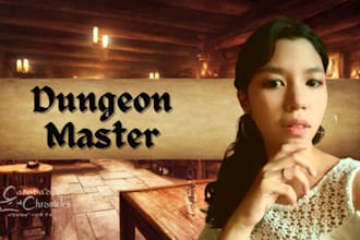be your dungeon master for dnd 5e and starfinder