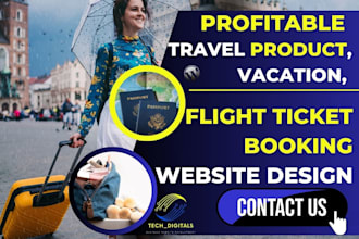 build airbnb travel, hotel flight booking website, travel product website