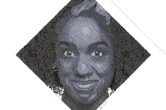 crochet your portrait out of thread