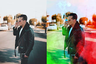 edit, retouch, color grade instagram posts,photos professionally