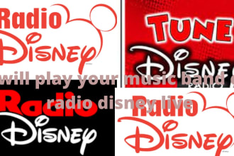 play your hiphop rap song on disney radio station live