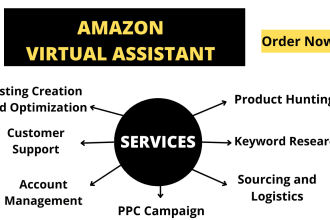 be your expert amazon fba virtual assistant and amazon PPC expert