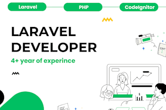 develope saas, CRM and cutom website using PHP, laravel