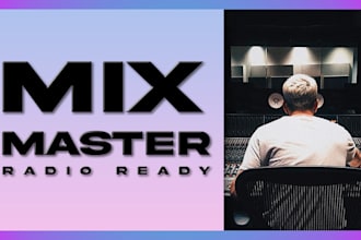 take your music to the next level mix and master services