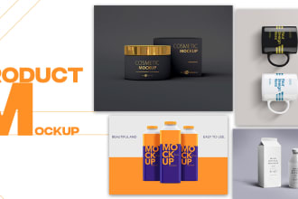 create realistic product mockup in photoshop
