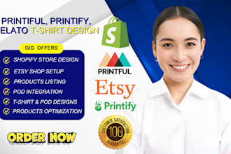setup etsy shopify print on demand etsy digital product print on demand printify