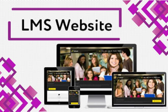 design wordpress education website with learn dash plugin