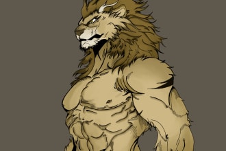 make furry digital illustration