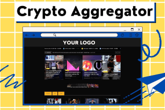 build an automated crypto aggregator news website