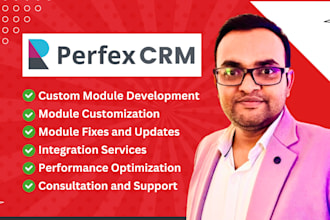 develop, customise, fix perfex CRM modules fast