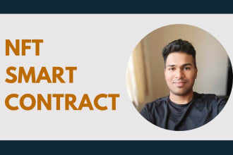 create an erc721, erc721a, erc1155 nft smart contract