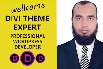 create a website as a divi expert, elementor avada flatsome theme knowledgeable