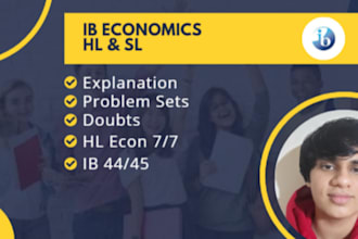 teach you ib economics