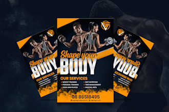 design modern and stunning flyer, brochure for your business