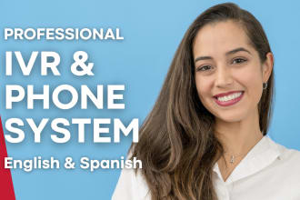 do your phone system voice or IVR in english or spanish