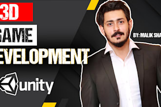 do unity 3d game development for mobile, PC, and unity games