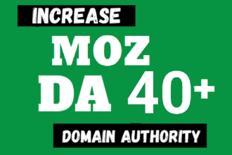 increase moz domain authority da with high quality backlink