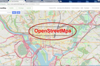 extract gis data, business locations from openstreetmap, google maps