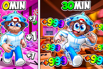 do professional thumbnails for your roblox videos