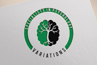 design a modern minimalist logo with copyright