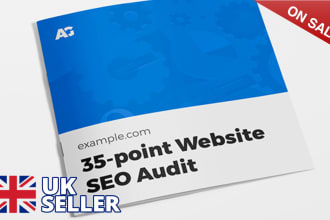 create a 100 point website SEO audit