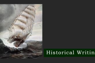 research and craft historical compositions for you