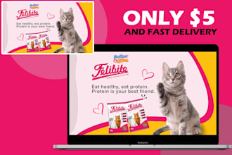 do shopify store banner or any web banner design in 5 hours