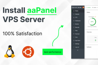 fix and install aapanel on any vps server