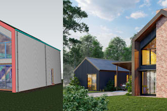 do super quick sketchup modeling and render