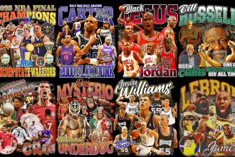 design a crazy 90s vintage bootleg sports rap tee 24hrs