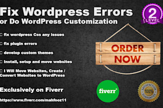 fix any css issue in wordpress
