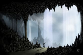 create artwork for a board game