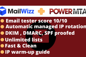 build dedicated SMTP server with powermta and mailwizz
