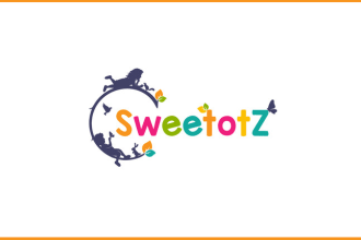 create childcare education daycare school logo
